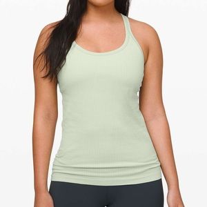 Lululemon Ebb to Street Tank Light Green Size 6